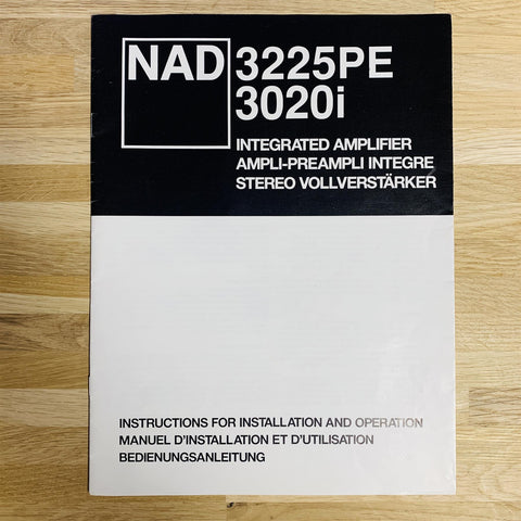 NAD 3020i Stereo Amplifier
