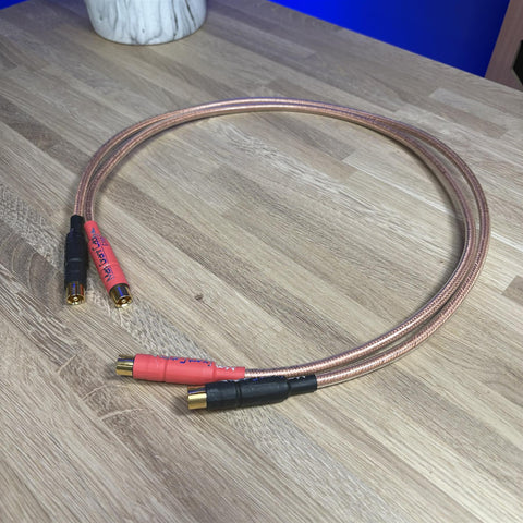 Mark Grant G1500HD RCA Interconnects Cable Pair (0.8m length)