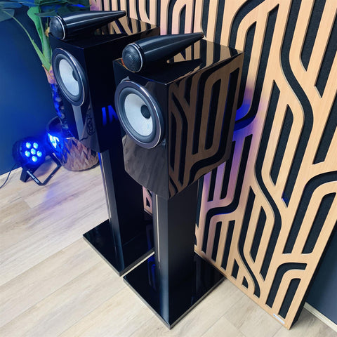 Bowers & Wilkins 705 S3 Speakers With Stands (Pair) Black Gloss