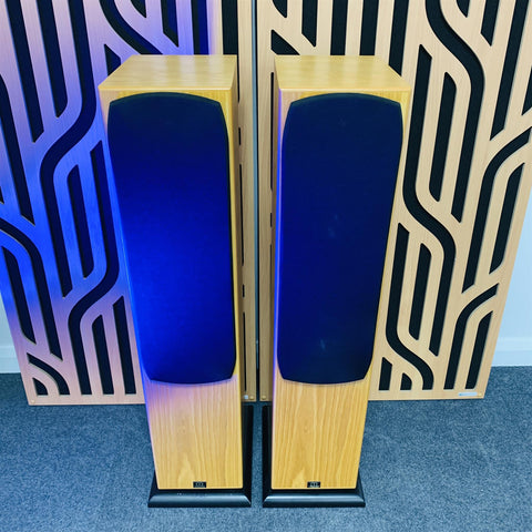 Monitor Audio Silver S6 Floor Standing Loud Speakers Oak (Pair)