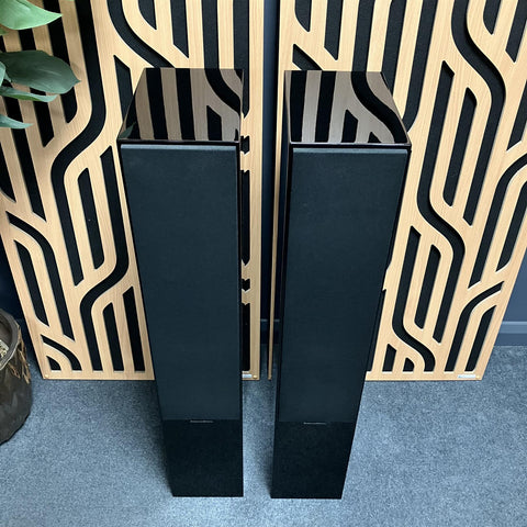 Bowers & Wilkins B&W CM8 Floor-Standing Speaker Pair (Piano Black)