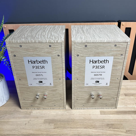 Harbeth P3ESR Speaker Pair Grey Willow