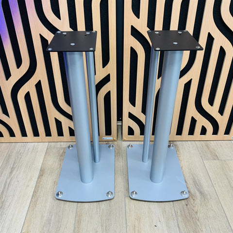 Pair Heavy Duty Speaker Stands With Spikes (60cm Tall)