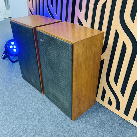 Richard Allan Flamenco Series II Vintage Hi Fi Speakers In Teak (Pair)