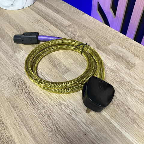 Russ Andrews Yello IEC Mains Power Kimber Kable 1m