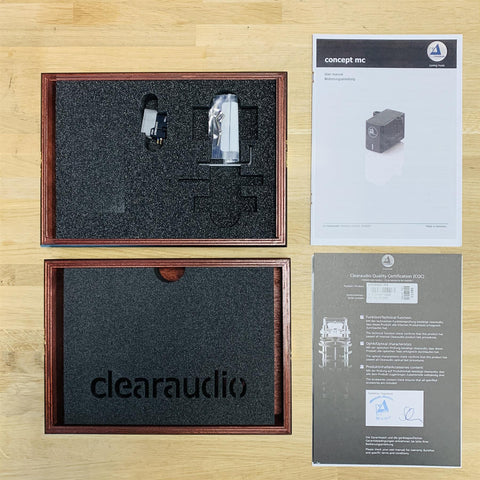 Clearaudio Innovation Basic Turntable Black With Tracer Carbon Black 9" Radial Tonearm & Concept MC Cartridge