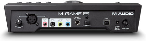 M-GAME SOLO USB STREAMING MIXER/INTERFACE WITH LED LIGHTING