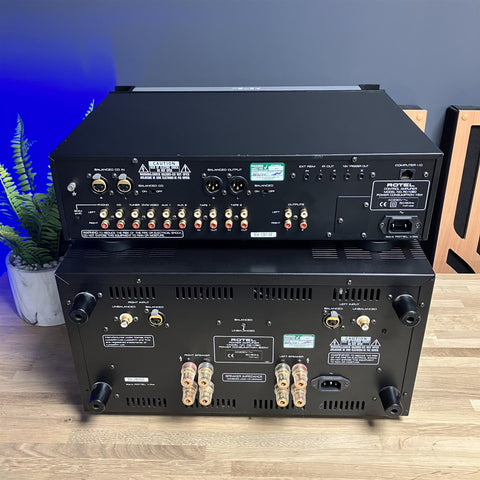Rotel RC-1090 Preamplifier & RB-1090 power Amplifier Package
