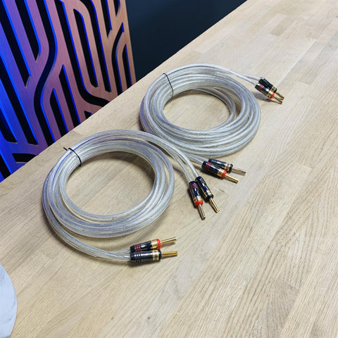 Cambridge Audio Ultra 100 Speaker Cable With Banana Terminals 1 x 2M & 1 x 3M Length