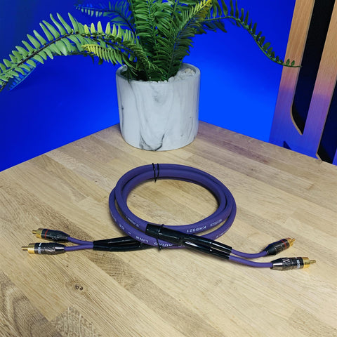 Neotech KHS-321 Double X Shielded Audio Link Interconnect Cable 1.5m