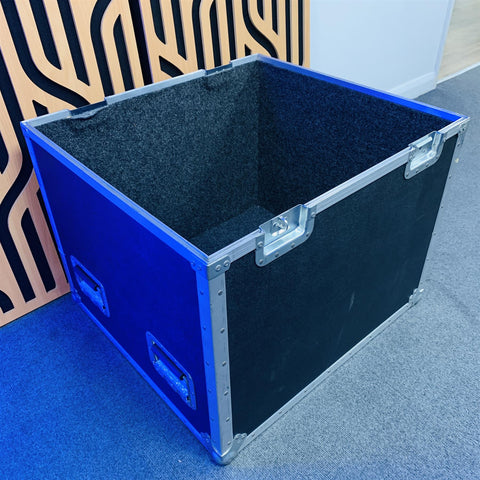 Large Flight Case Storage Trunk Lockable Box 68 x 64 x 62 CM