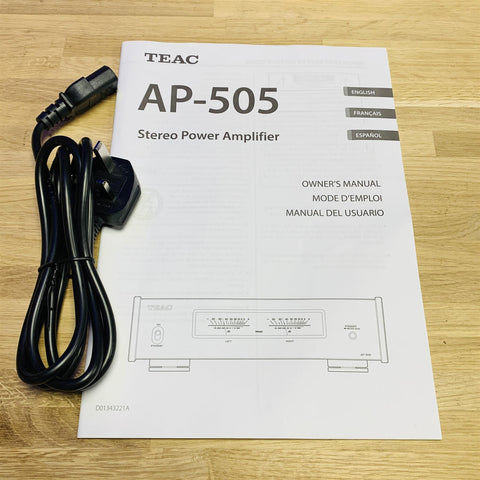 Teac AP-505 Stereo Power Amplifier