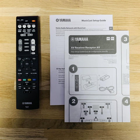 Yamaha MusicCast RX-V481 5.1 Bluetooth AV Receiver w/ Remote