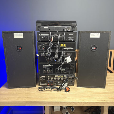 Kenwood A-97 Stack System With Speakers And Original Boxes