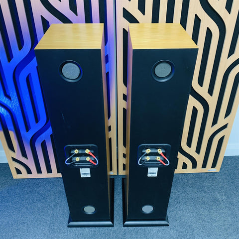 Monitor Audio Silver S6 Floor Standing Loud Speakers Oak (Pair)