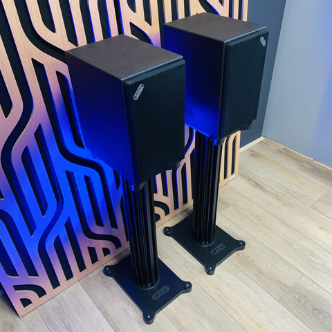 Pair Acoustic Energy AE1 1987 Speakers With Matching Stands