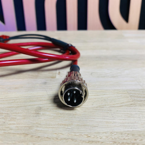Chord Company Crimson Plus Interconnect Cable 5-pin din to 2xRCA 0.9m