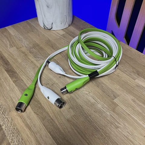 Pair Neo Oyaide d+ Class B XLR to XLR Cable (5m)