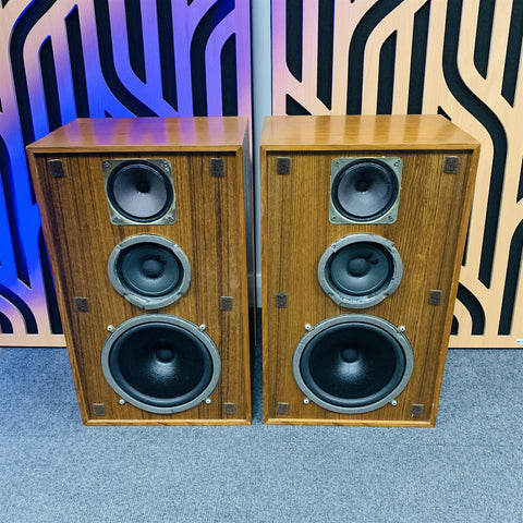Richard Allan Flamenco Series II Vintage Hi Fi Speakers In Teak (Pair)