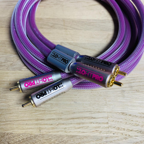 XLO Pro HTP1 RCA Interconnect Cables (pair) 1.5m