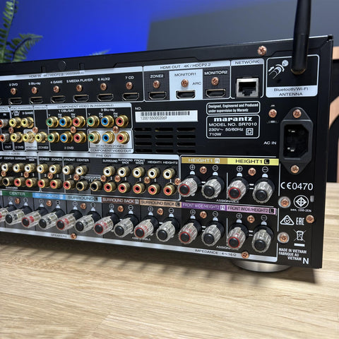 Marantz SR7010 9.2 AV Receiver AMP 4K Atmos USB DTSX BT WiFi Auro 3D AirPlay