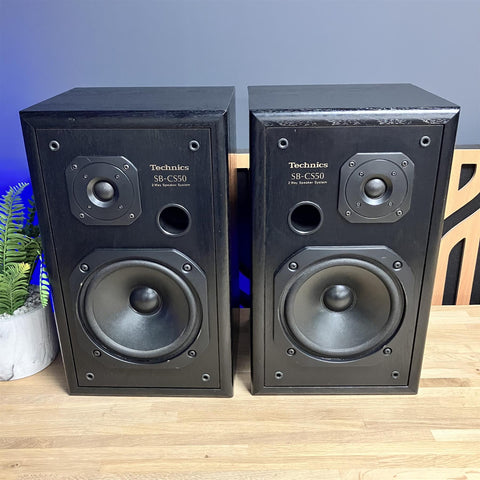Technics SB-CS50 Hi-Fi Book Shelf Speakers