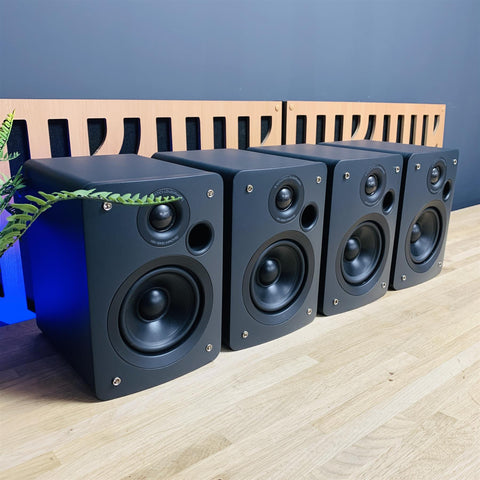 Q Acoustics 1010i Bookshelf Speakers x 4 & Q Acoustics 1000Ci Centre Speaker