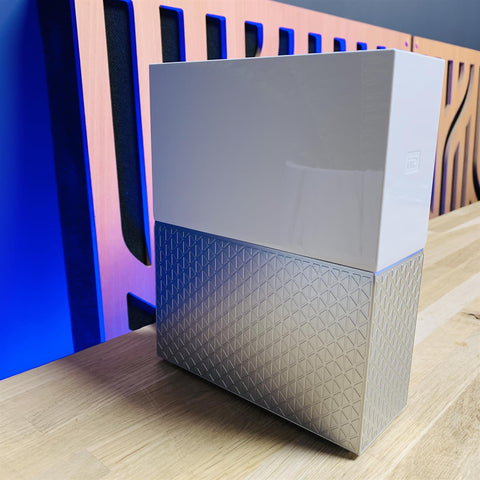 WD 4TB My Cloud Home Personal Cloud White Network-Attached Storage (NAS)