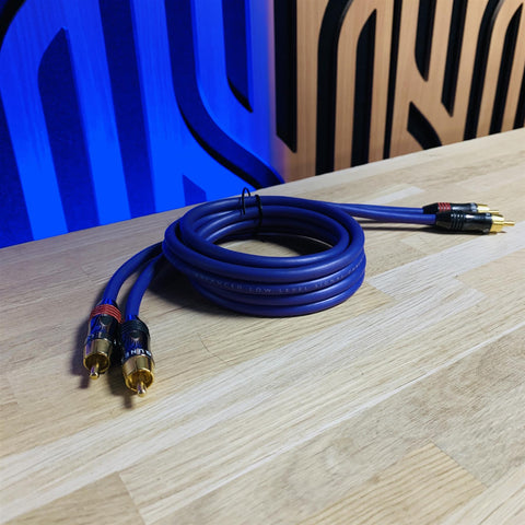 QED QUNEX 1 Balanced Low Level Signal RCA Phono Interconnect Lead Cable 1m (Pair)