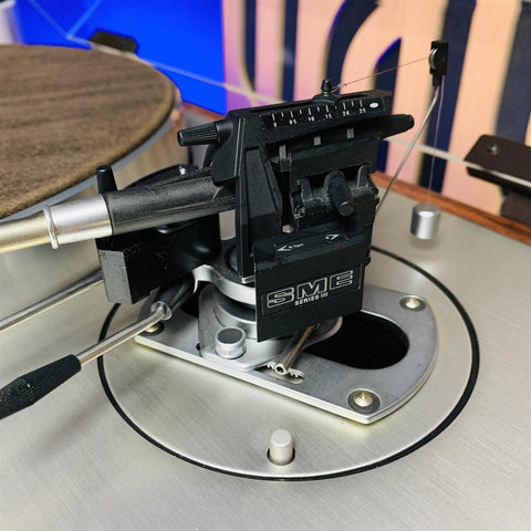 Luxman Direct Drive PD-131 turntable fitted with an SME 3009 Series III Tonearm and Goldring Eroica High Output MM Cartridge