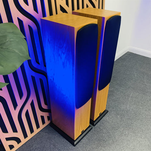Monitor Audio Silver S6 Floor Standing Loud Speakers Oak (Pair)