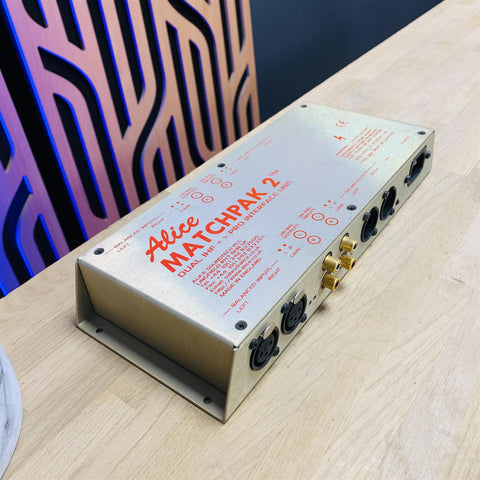 Alice Matchpak 2 (Ex BBC) Unbalanced RCA & XLR to Balanced XLR Dual IHF