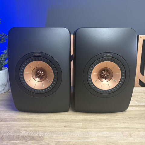 KEF LS50 Meta Carbon Black Speakers