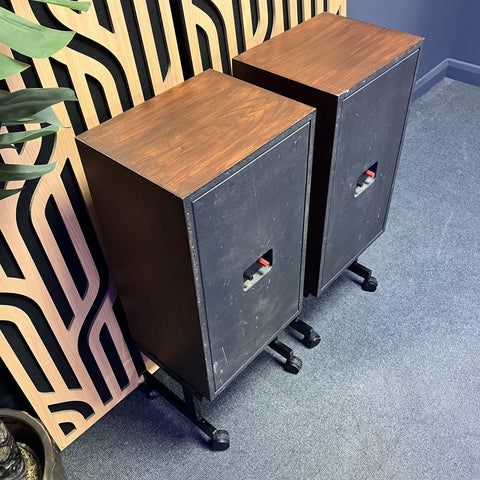 Tannoy Oxford Speakers x2 with Black Metal Stands