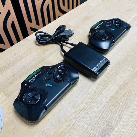 Sega Mega Drive TIJ-308 Micro Genius Wireless Controllers (Pair) With Receiver