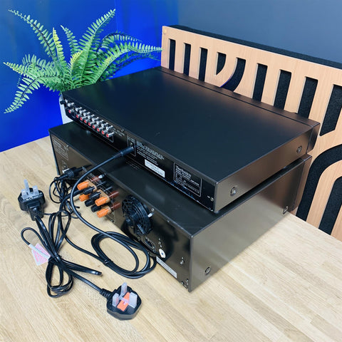 Technics SU-C800 Stereo Control Amplifier and Technics SE-A900S Stereo Power Amplifier