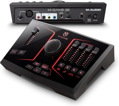 M-GAME SOLO USB STREAMING MIXER/INTERFACE WITH LED LIGHTING