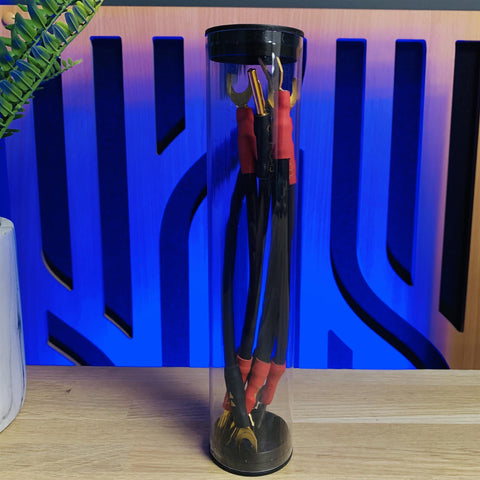 Chord Bi-Wire Speaker Links Spade To 4mm Banana x6