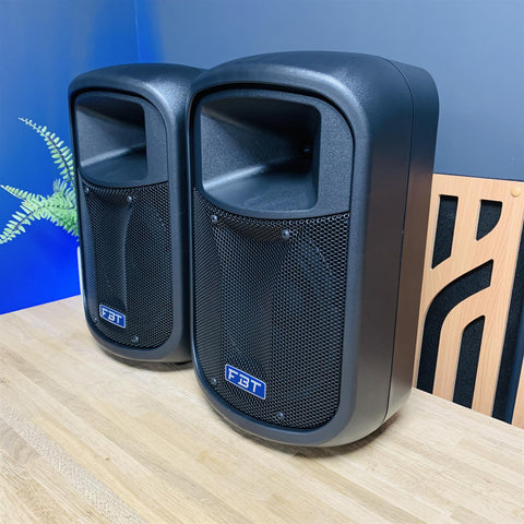 FBT Audio J8 A 2-way Active Speakers With Soft Case (Pair)