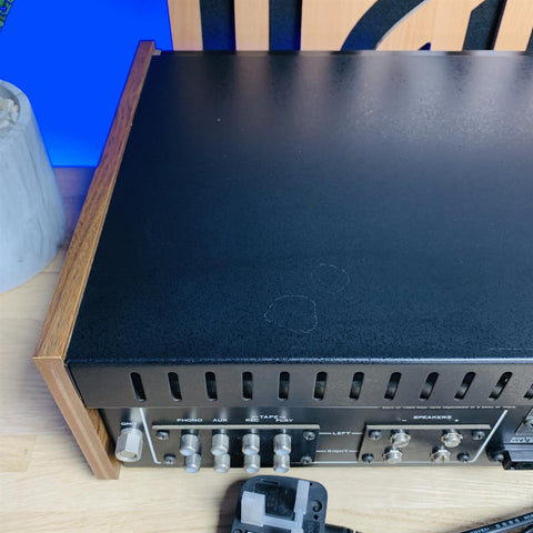 Vintage Sansui AU-101 Stereo Amplifier Phono Input - Box & Paperwork