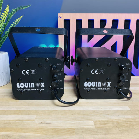 Equinox Blaze LED DJ Stage Lighting (Set of Two)