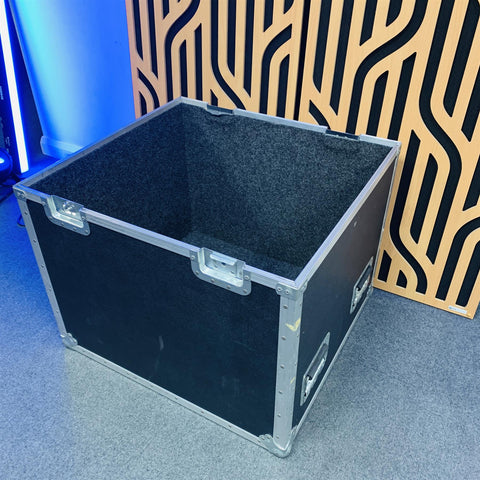 Large Flight Case Storage Trunk Lockable Box 68 x 64 x 62 CM