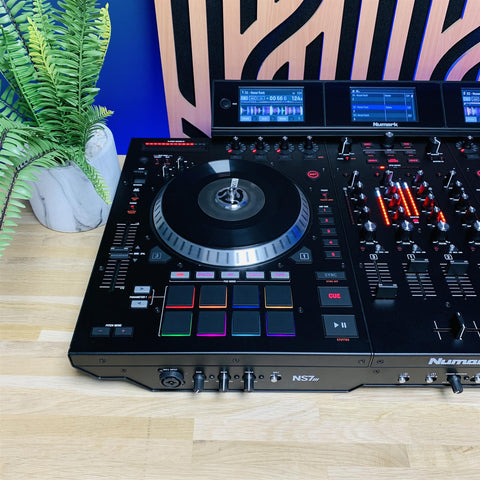 Rare Numark NS7 III Motorised 4 Channel Serato DJ Mixer Controller