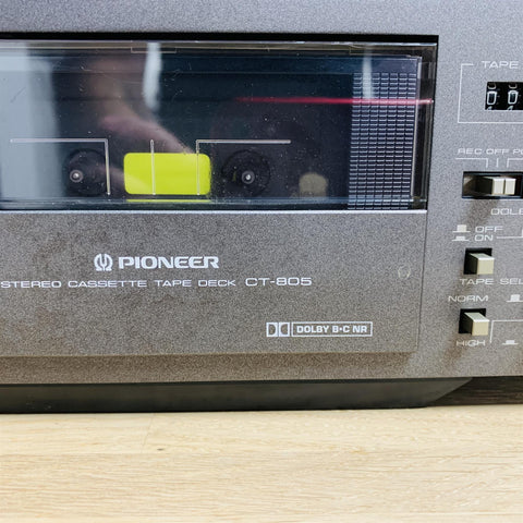 Pioneer CT 805 Stereo Cassette Deck