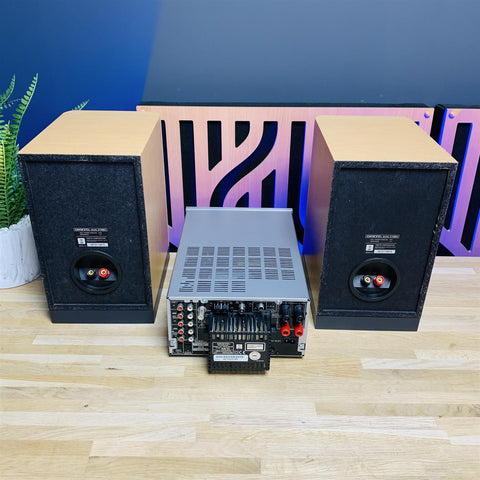 Onkyo CR-515DAB CD Player Stereo Receiver With D-N9BX Speakers