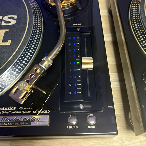 Technics SL-1200GLD Limited Edition Turntables (Pair)