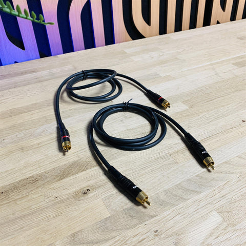 Linn Black RCA Interconnects (Pair) 1.2 metres