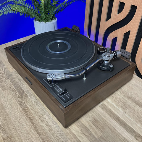 Pioneer PL-12D Stereo Turntable With Shure M75 ED Cartridge