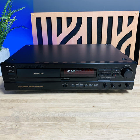 Denon DRS-640 HX Pro Stereo Cassette Deck Recorder