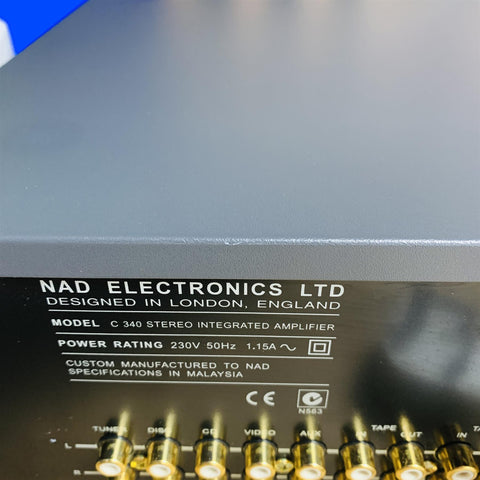 NAD C340 Stereo Integrated Amplifier